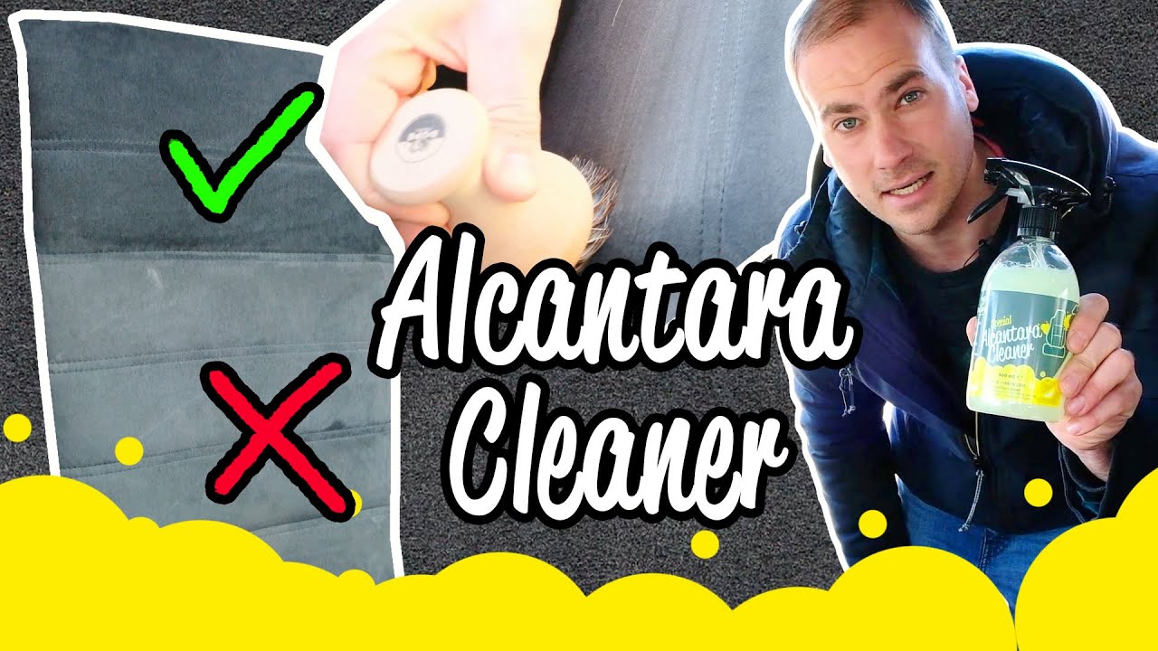 HQS Autopflege - Alcantara richtig REINIGEN mit dem DopeFibers AlcantaraCleaner