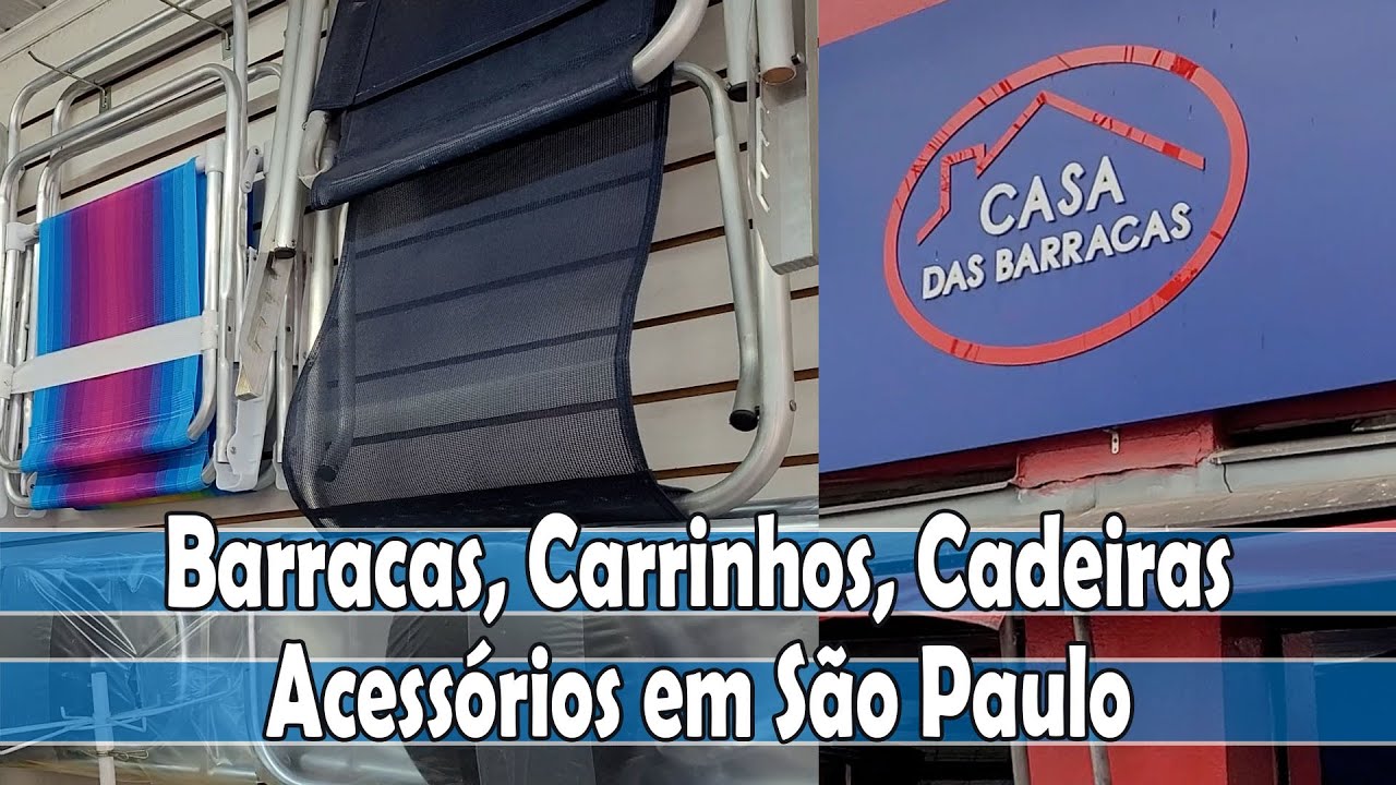 ⭐ Onde encontro Barracas, carrinhos, guarda sol, acessórios  para lojistas em São Paulo