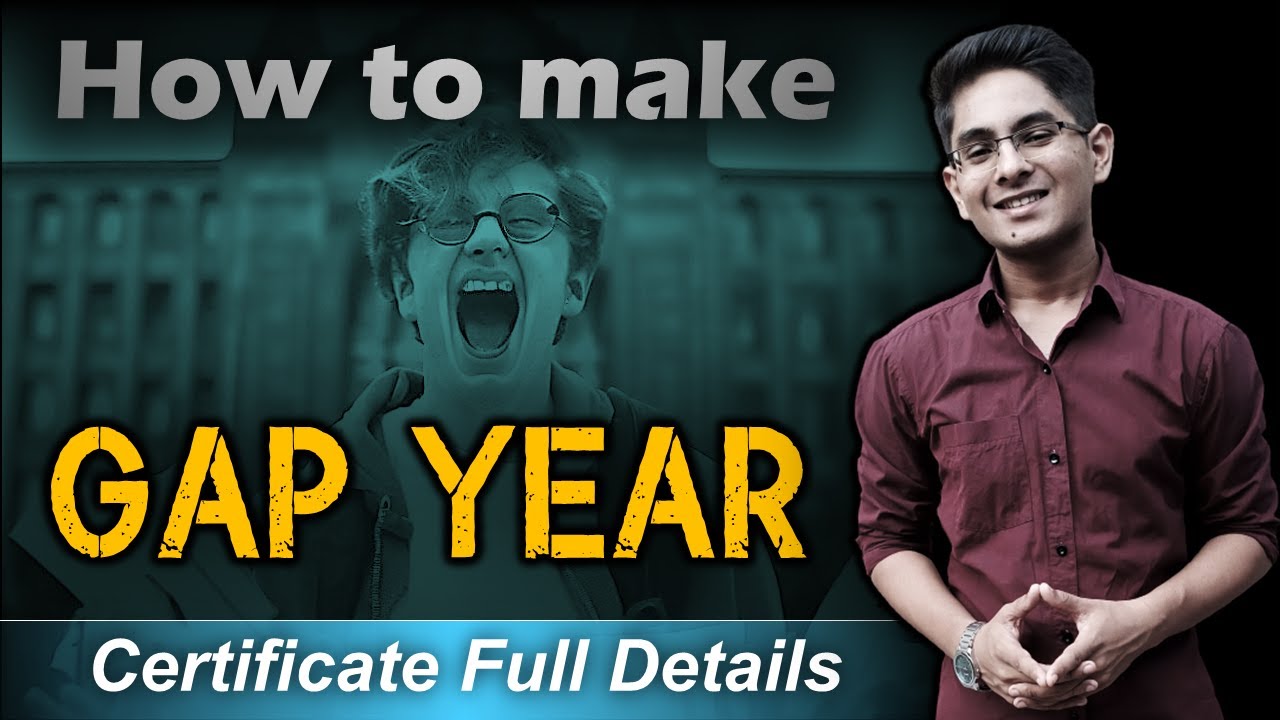 How to make Gap Year Certificate - FULL DETAILS | Kisse Engineering Ke