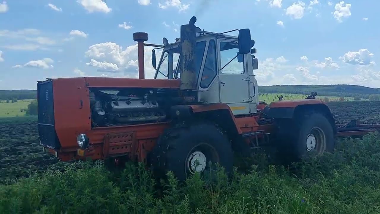 Три трактора Т-150К дают ЖАРУ В ПОЛЕ! Дизели ЯМЗ-236, ЯМЗ-238 вместо СМД-62 Three T-150s give heat!