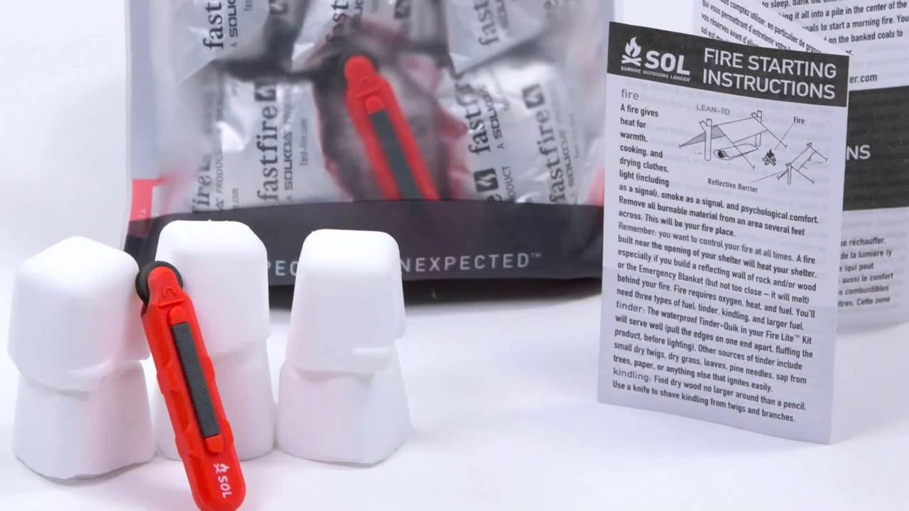 All Weather Fire Cubes - Survive Outdoors Longer