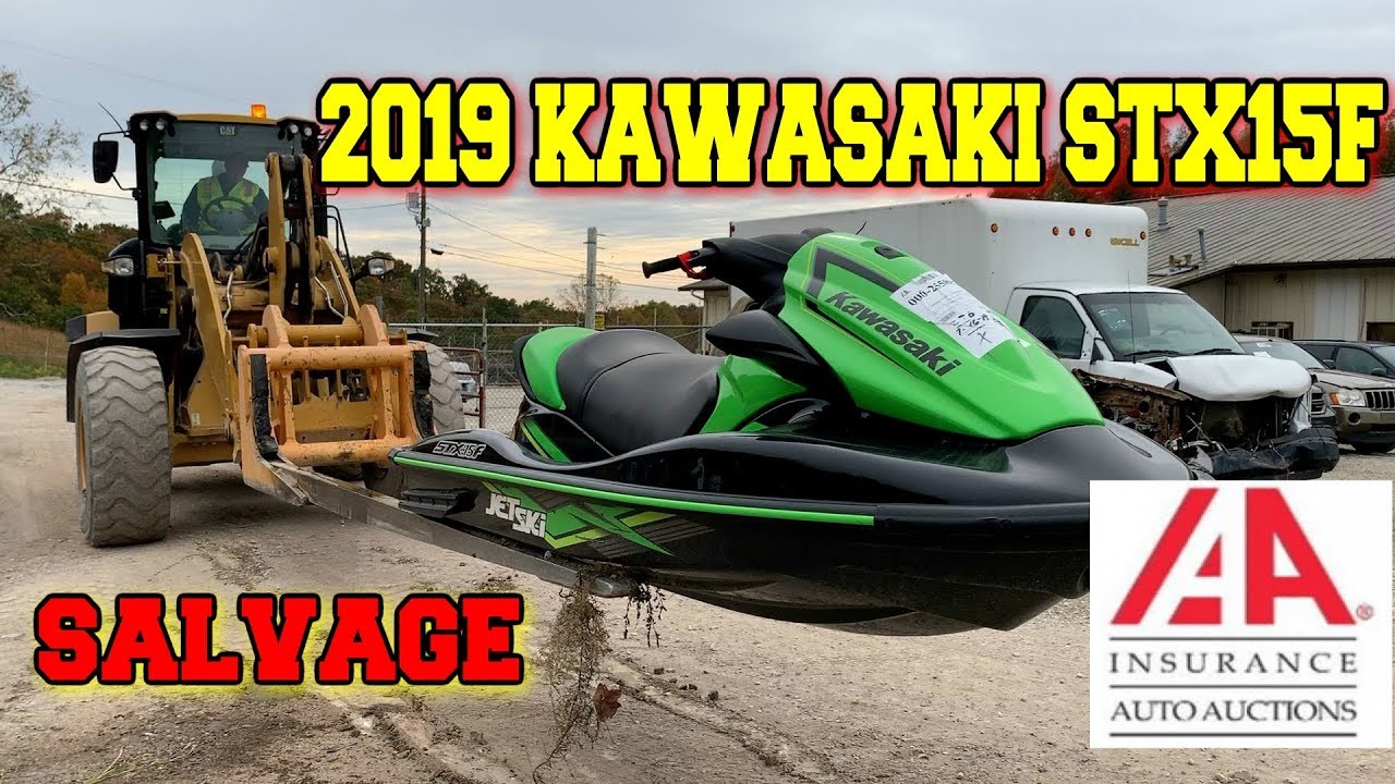 I Bought A Wrecked Flooded No Start 2019 Kawasaki Jet Ski from the Auction