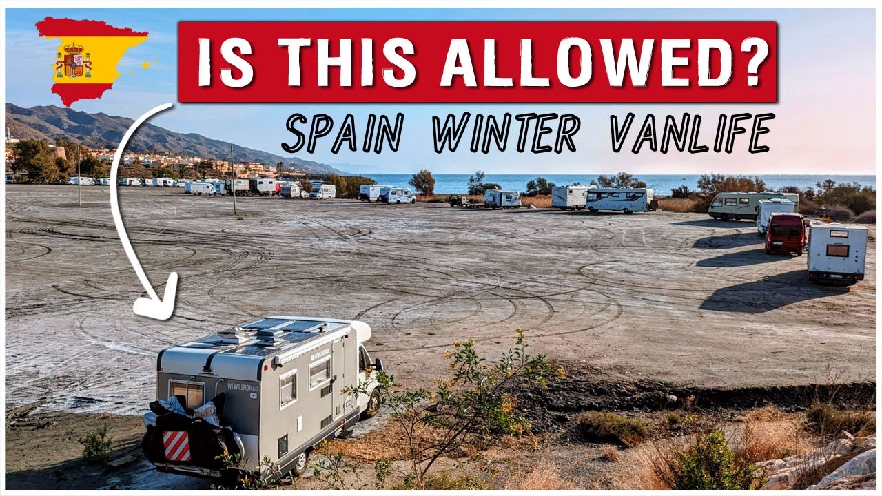 S24EP14 | SPAIN Winter VANLIFE | Cabo de Gata to Villaricos