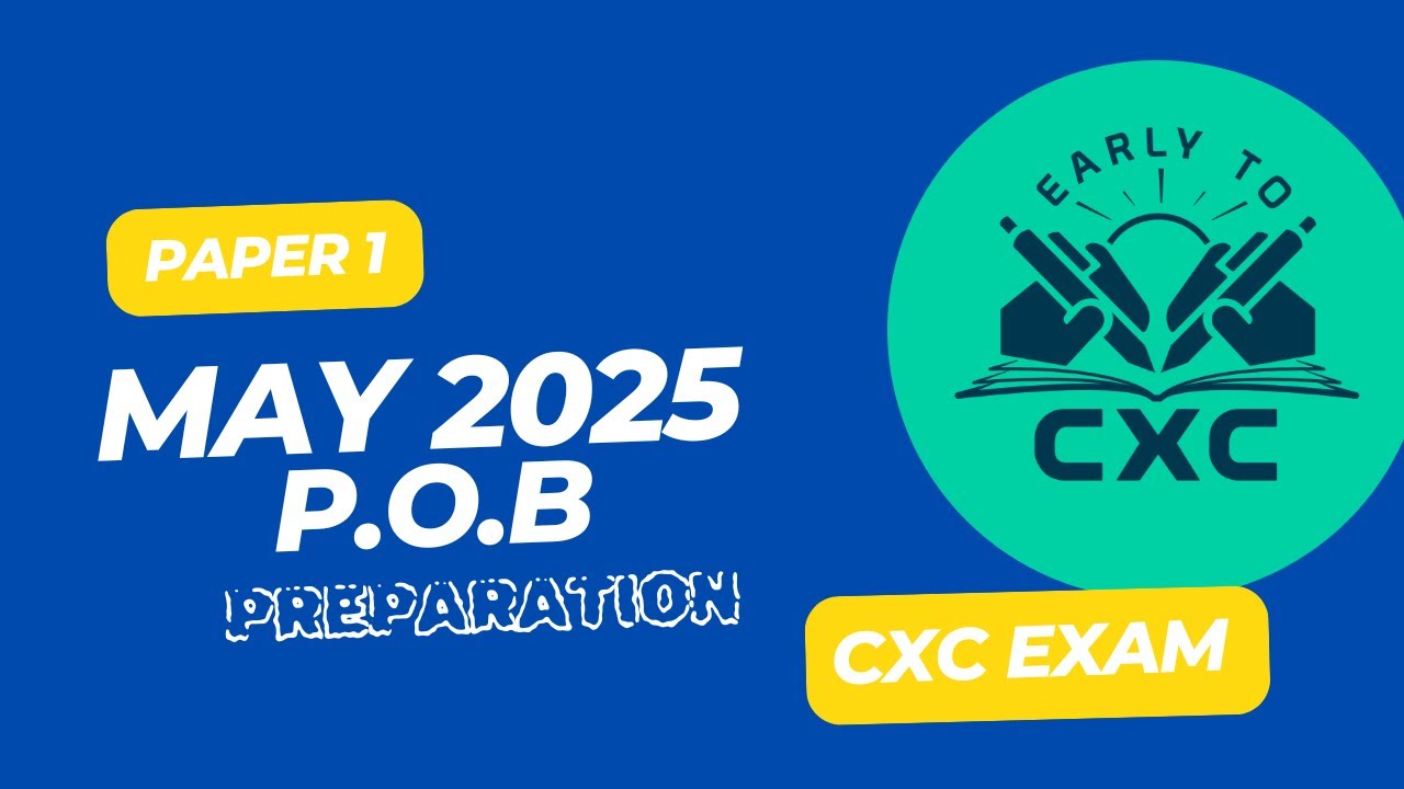POB May 2025 Paper 1 Exam Prep Session