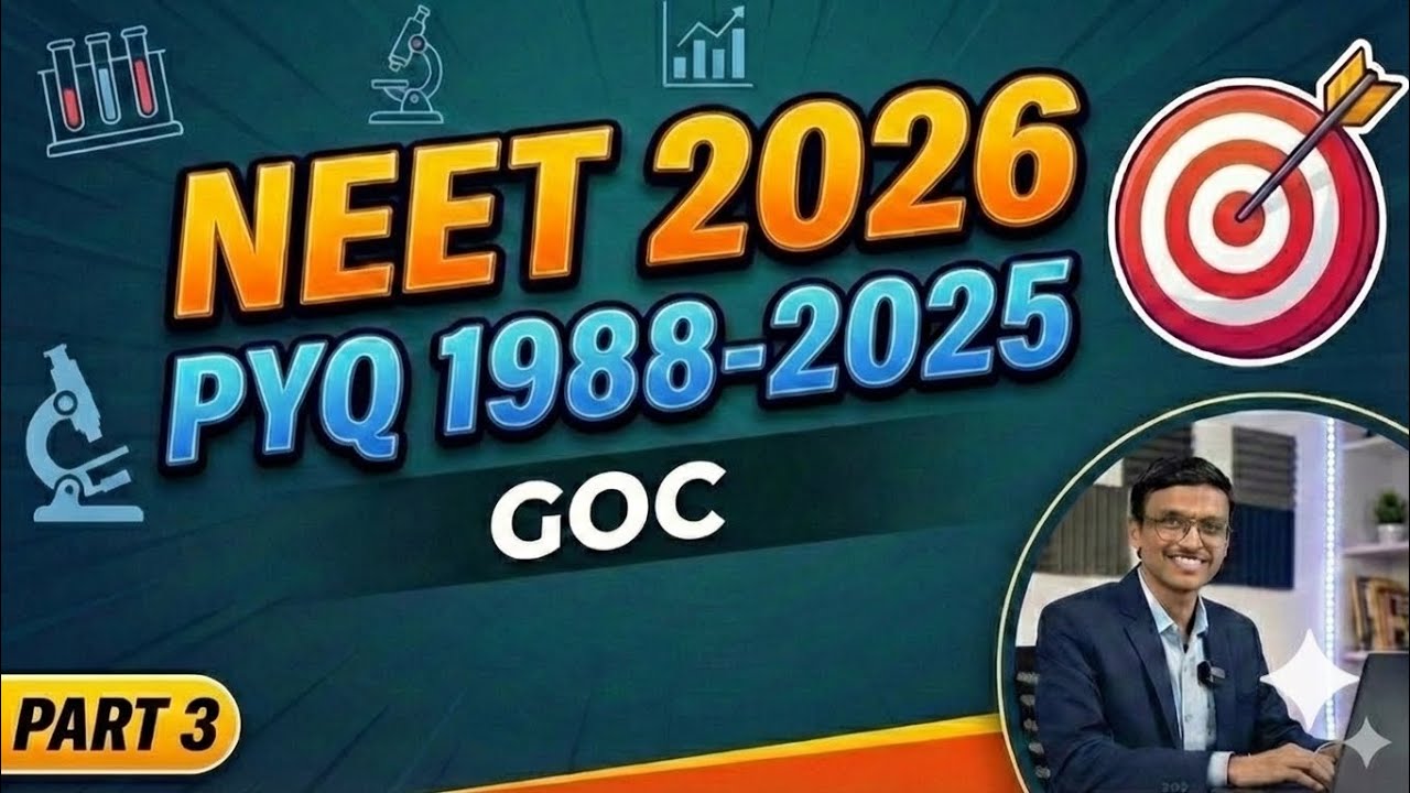 NEET 2026 GOC PYQ 1988-2025