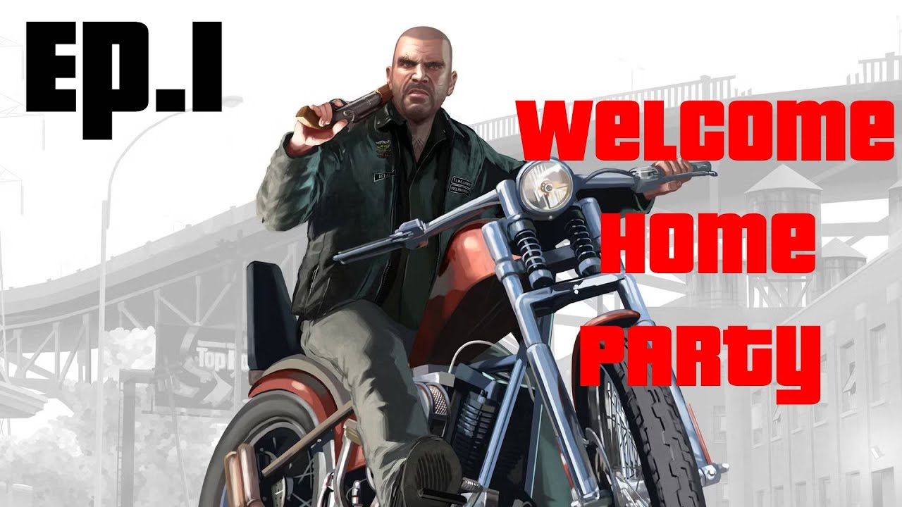 GTA IV TLAD Ep.1(Welcome Home Party)