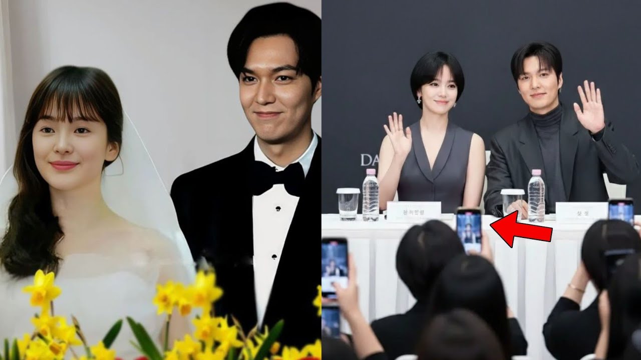 Caught on Camera! Lee Min Ho and Song Hye Kyo’s first public appearance as husband and wife.