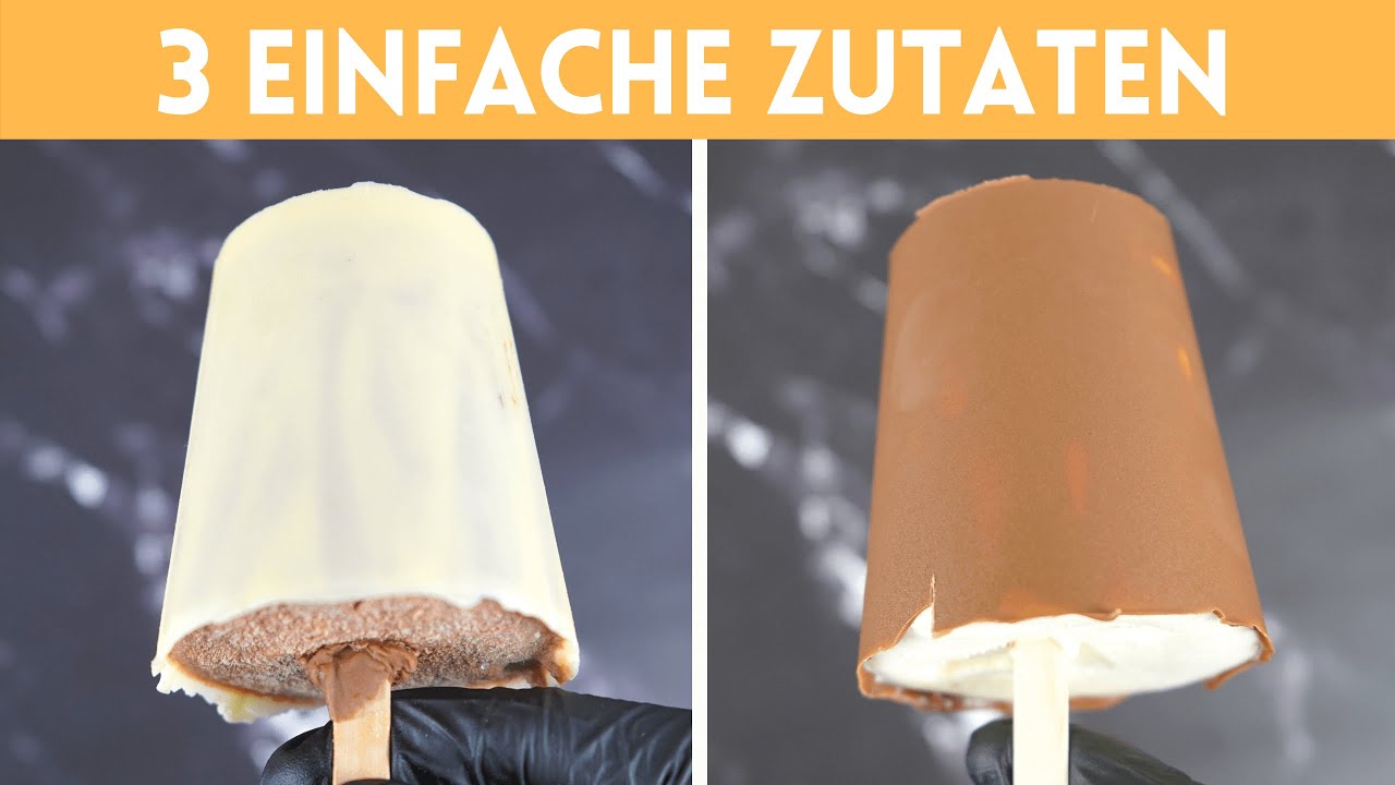 Das BESTE Nutella Eis am Stiel selber machen | Lecker und Einfach