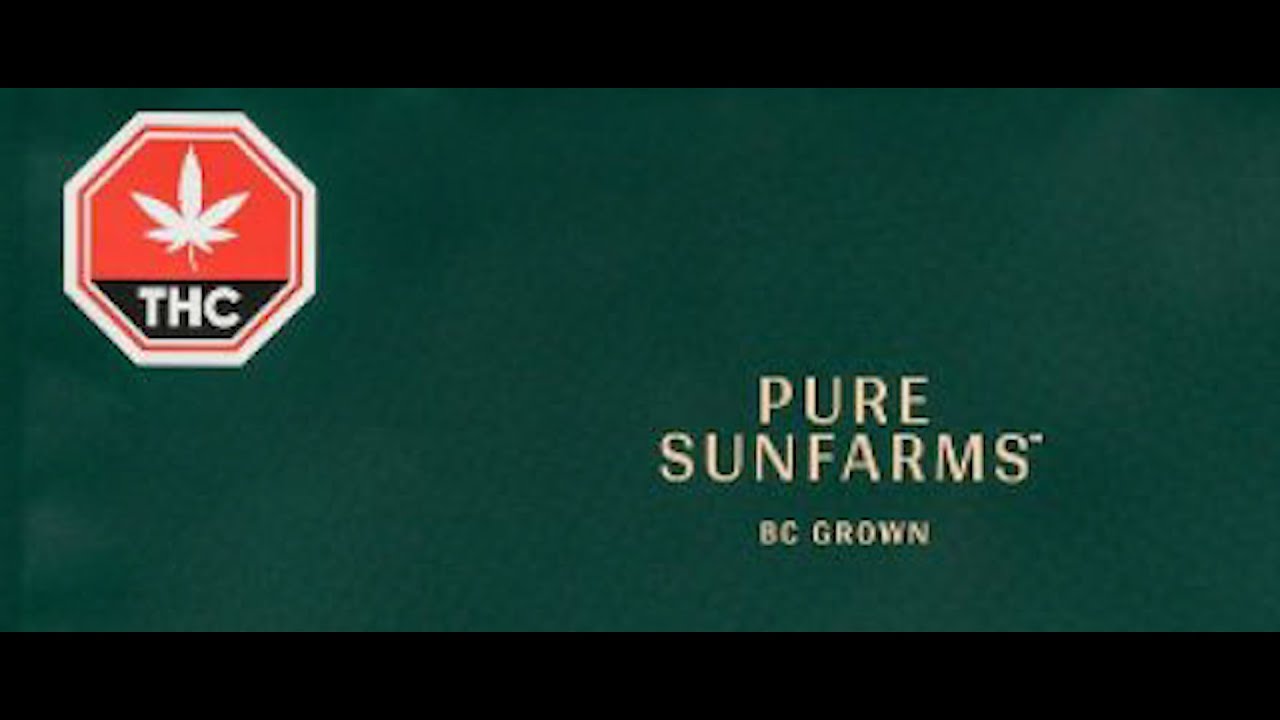 Unboxing Pink Kush  - Pure Sunfarms  - BC Grown