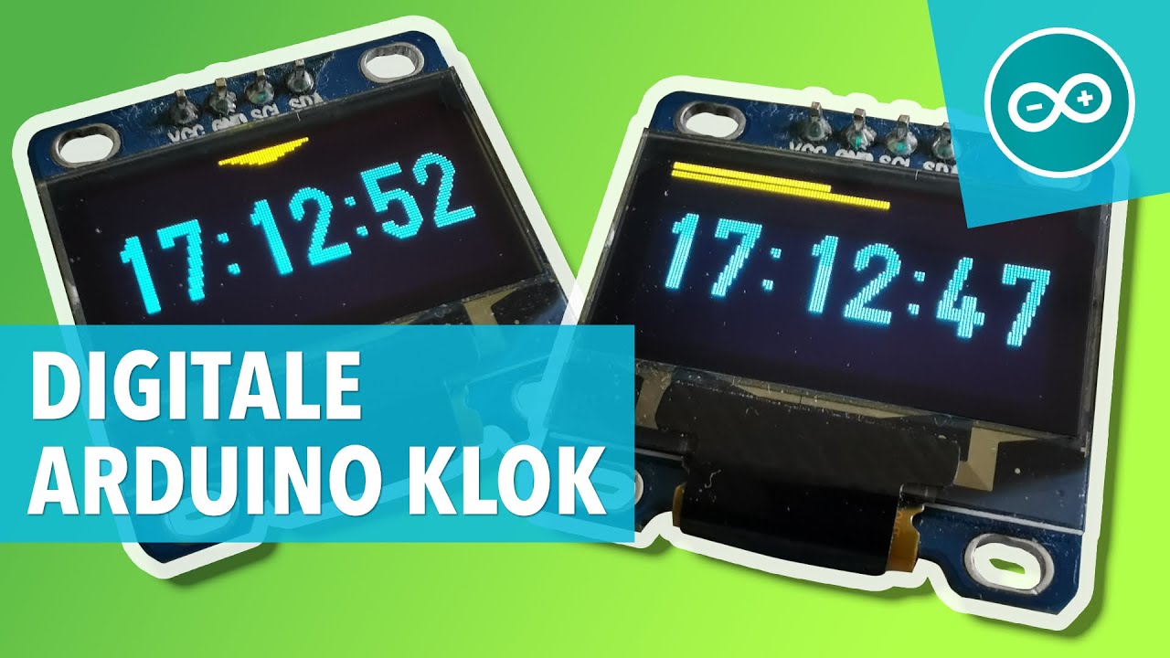 🇳🇱 DIGITALE ARDUINO KLOK MET ANIMATIE - Arduino project