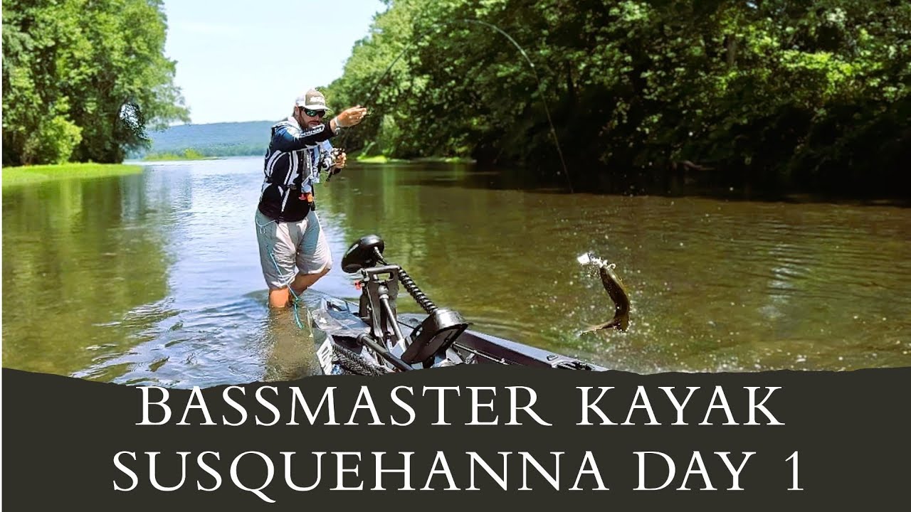 Bassmaster Kayak Series Susquehanna River Day 1!