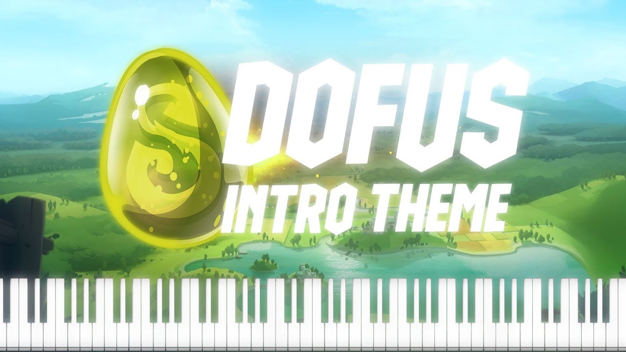 Synthesia [Piano Tutorial] Dofus - Intro Theme