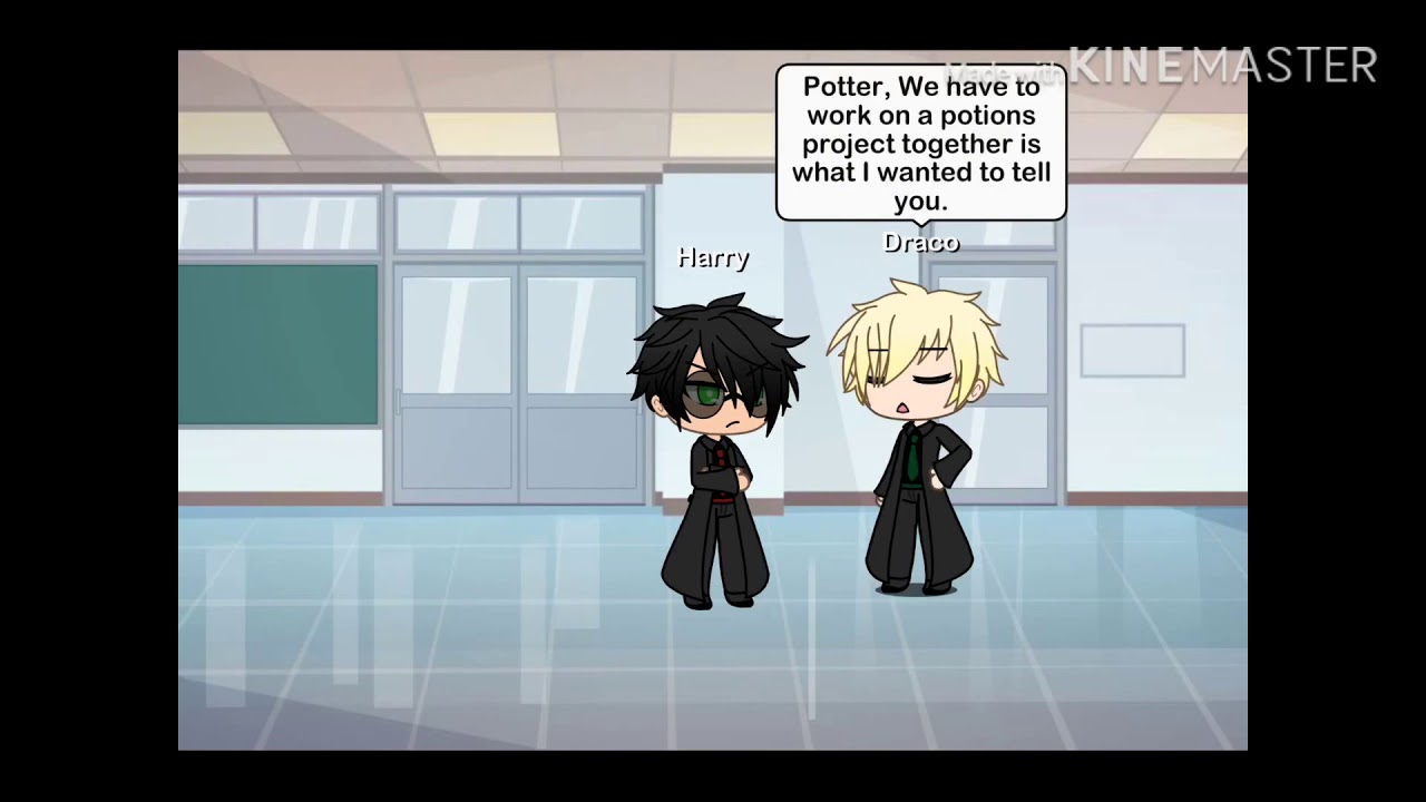 Slight Changes || A Gacha Life Drarry Series || Ep. 1 || “Thank you, Malfoy.”