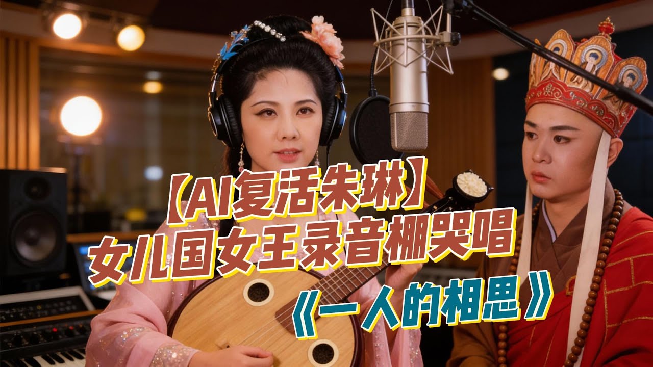 女儿国女王深情告白唐僧失败后，录音棚大哭：一座城一生长，困不住你清光！（2026最虐西游神曲）