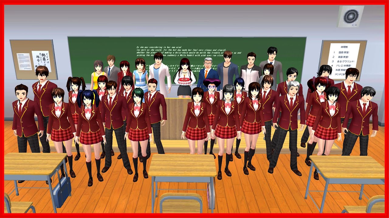 Memorable Birthday || SAKURA School Simulator