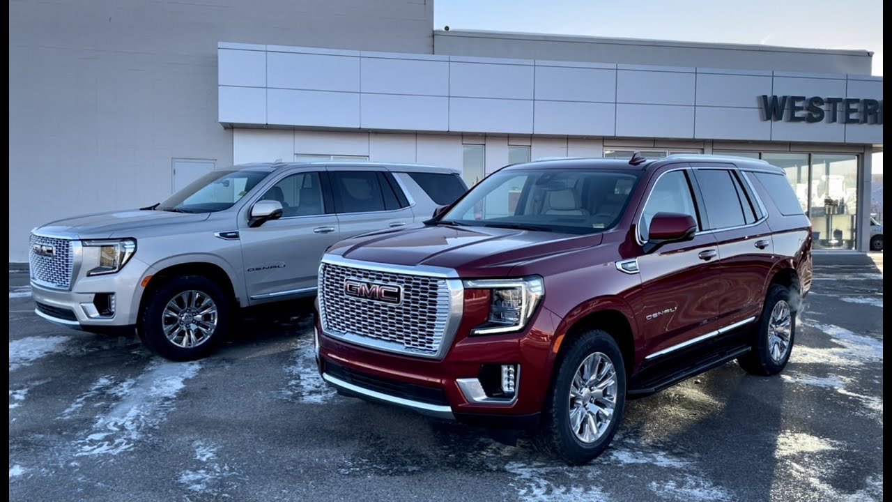 2022 VS 2021 GMC Yukon DENALI Review