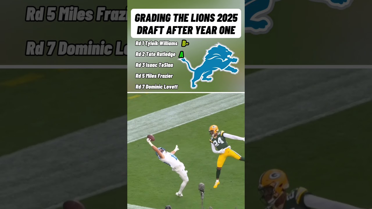 2025 LIONS DRAFT GRADE