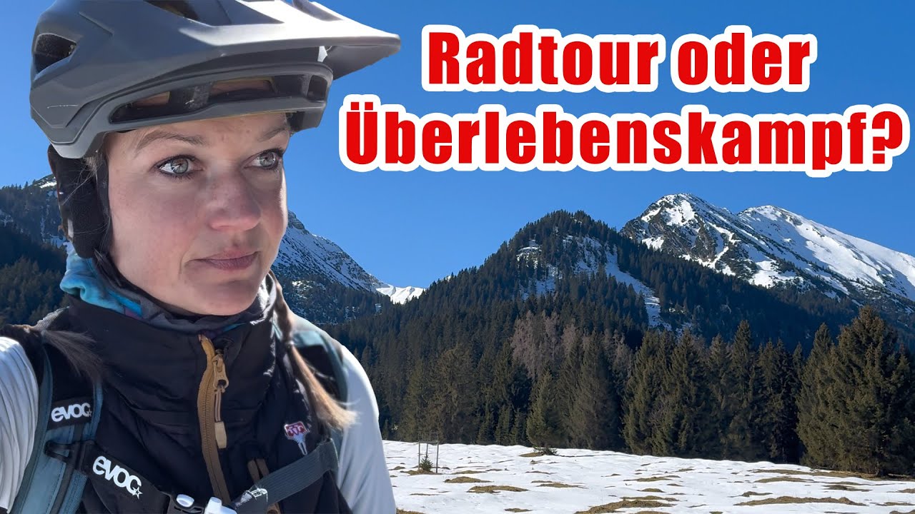 86 km purer Gegenwind - Radtour zum Grüntensee