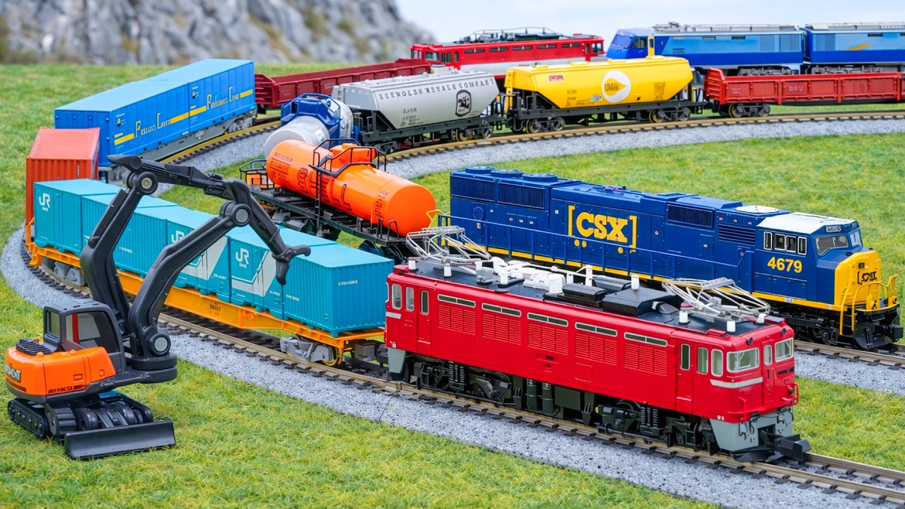 Athearn ED75-1000 Early Type & HO Scale CSX GP38-2 Unboxing | Model Train Collection