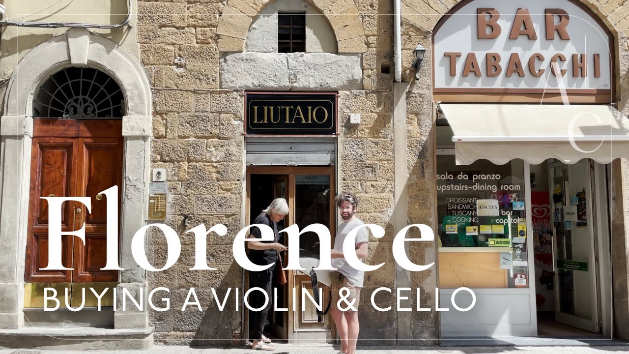 Buying a violin & cello in Florence | Travel vlog | Italy during Covid June 2021