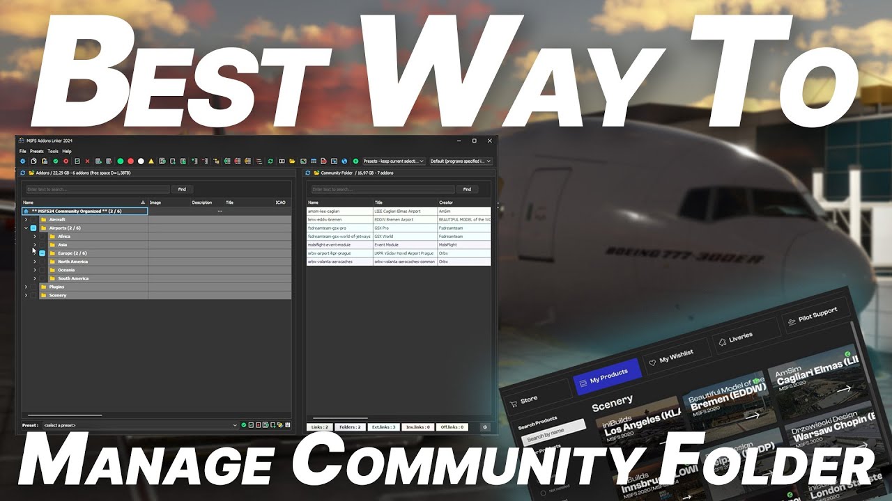 The BEST WAY to keep your Community Folder organized but still updateable? | MSFS 2024 and 2020