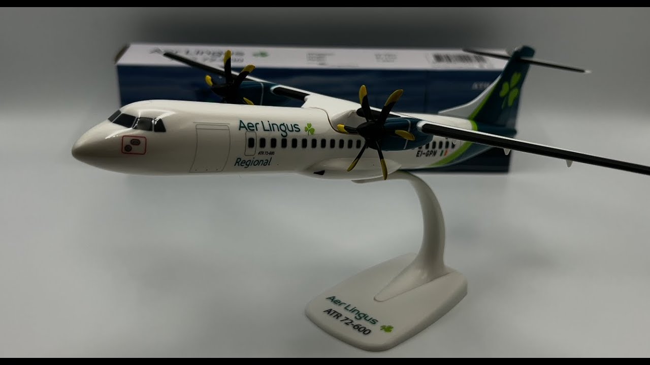 PPC Aer Lingus ATR 72-600 1:100 Scale Unboxing and Assembly Showcase