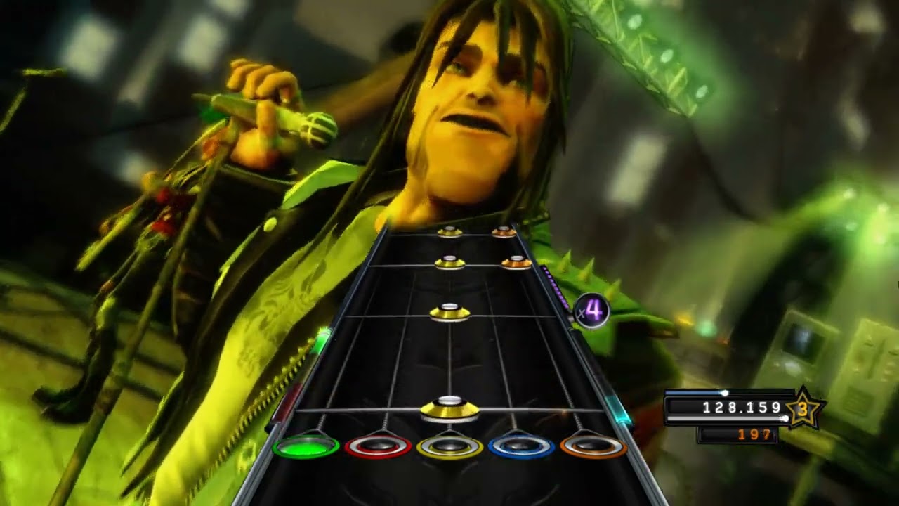 Prueba Guitar Hero - Warriors of Rock RexGlue animaciones a 60fps