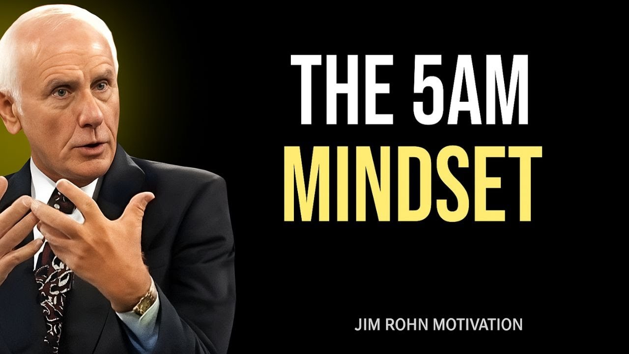 The 5AM Mindset | Jim Rohn Motivational Speech