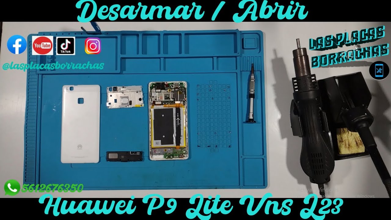 Abrir Desarmar Huawei P9 Lite VNS L23