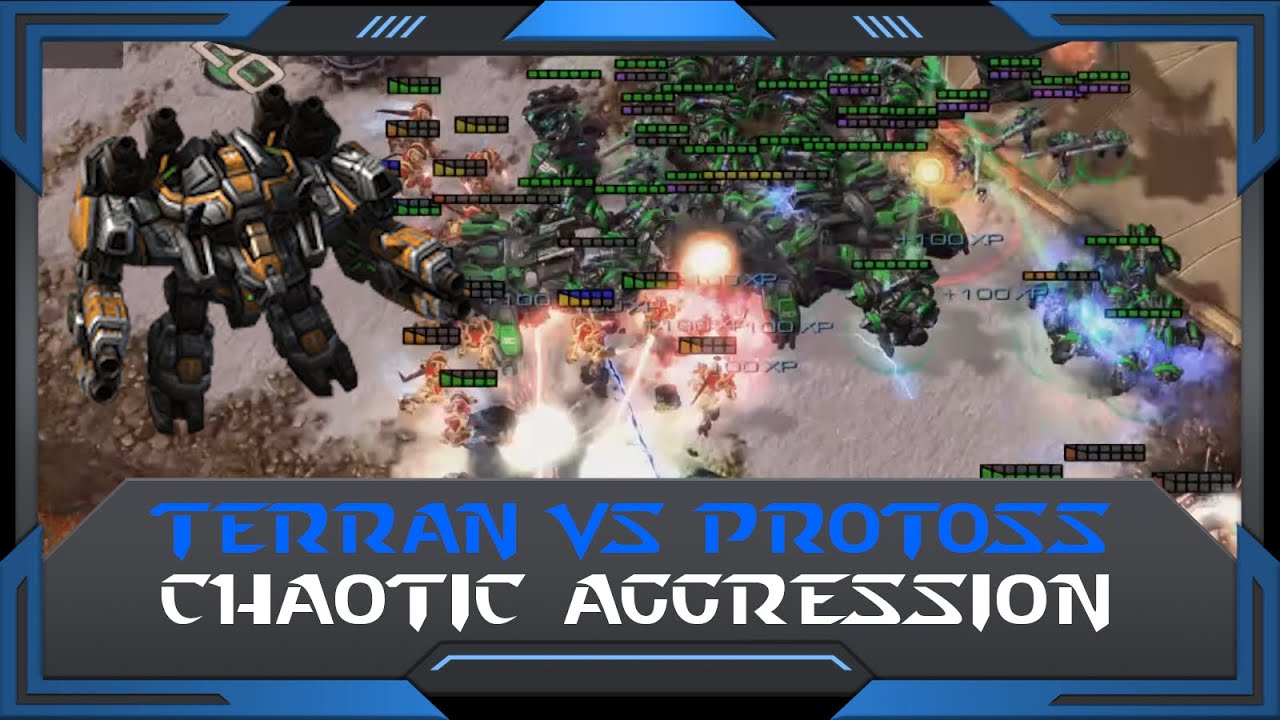 StarCraft 2 (RuFF Highlight): Chaotic Aggression