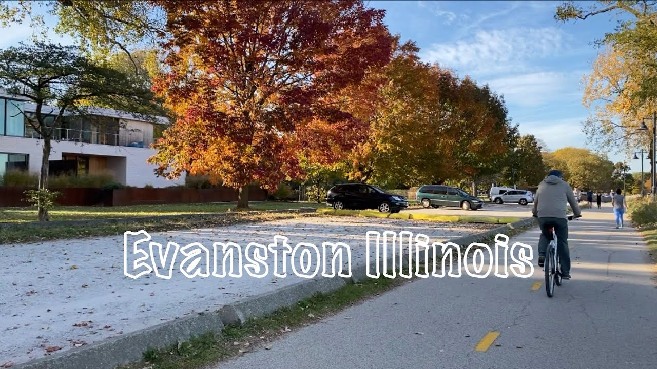 Fall of Evanston Illinois/Chicago Suburb Late Oct. 2024