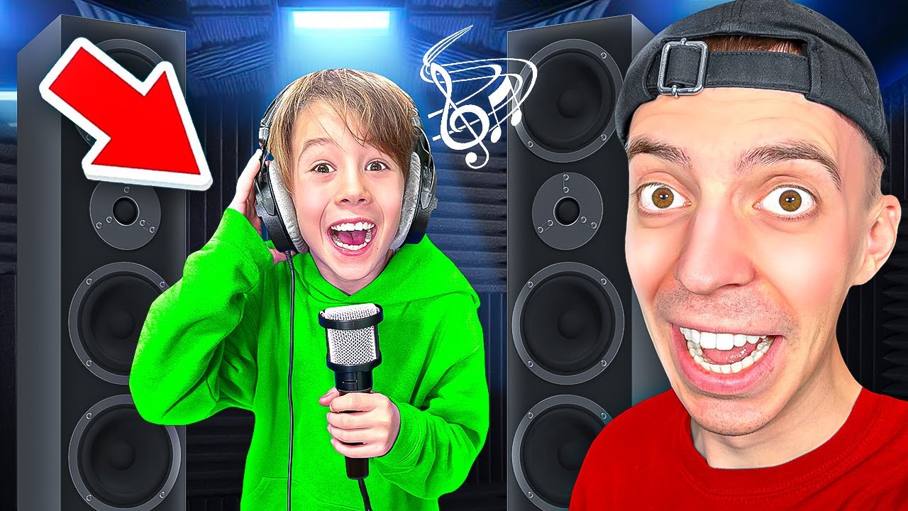 KLEINER JUNGE macht EIGENEN SONG in 24 STUNDEN! 😳