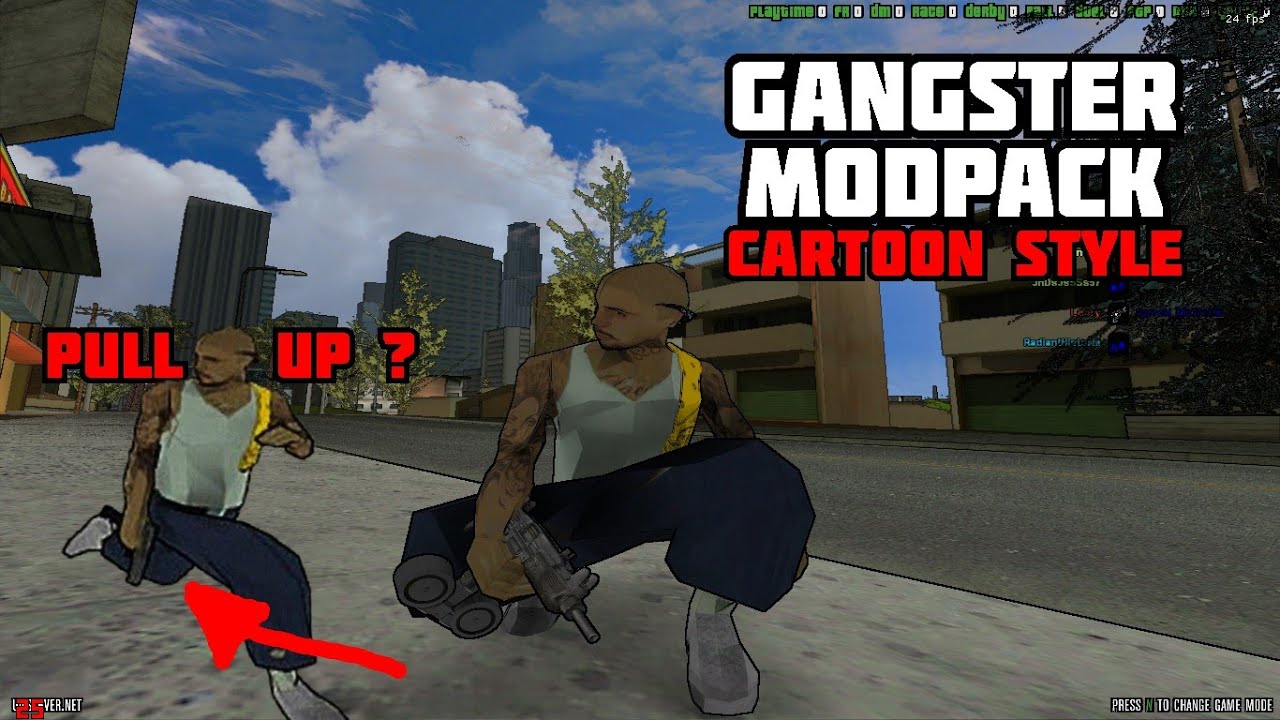 GTA SAMP GANGSTER MODPACK