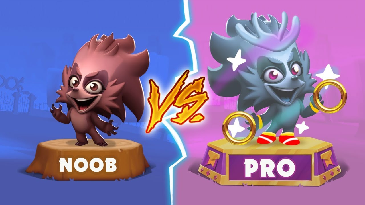 NOOB EDNA VS PRO EDNA! Zooba