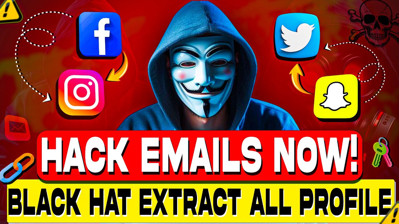 Extract Emails & Phones from IG, FB, Twitter & Snapchat FAST! | #hackerinsight  #kalilinux #linux
