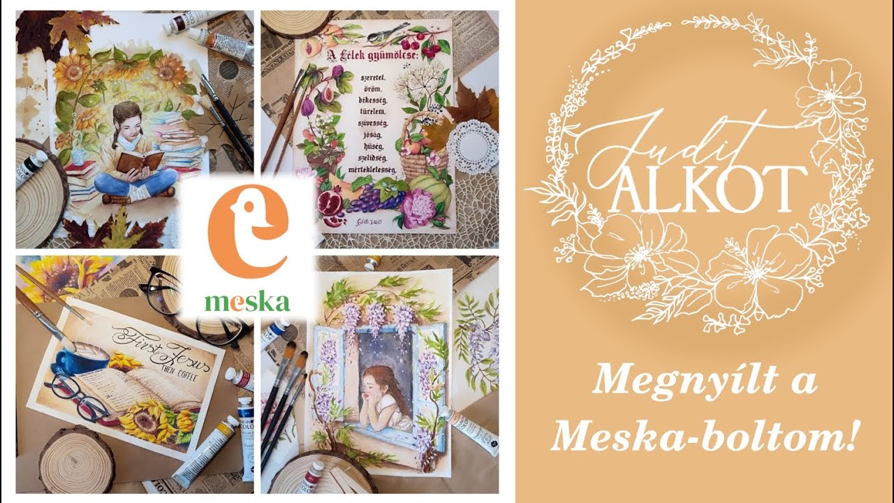 MEGNYITOTT a Judit ALKOT K&eacute;zművesboltja a Mesk&aacute;n!