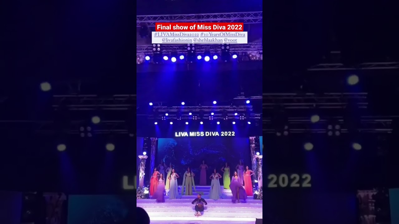Final show of Miss Diva 2022😍😍😍 #shorts #missdiva #missuniverse #misssupranational #harnaazsandhu
