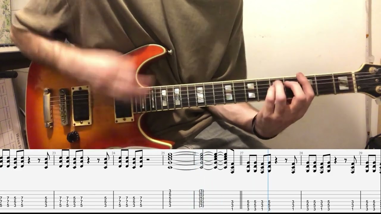 The Kinks - You Really Got Me Guitar Cover W/TABS