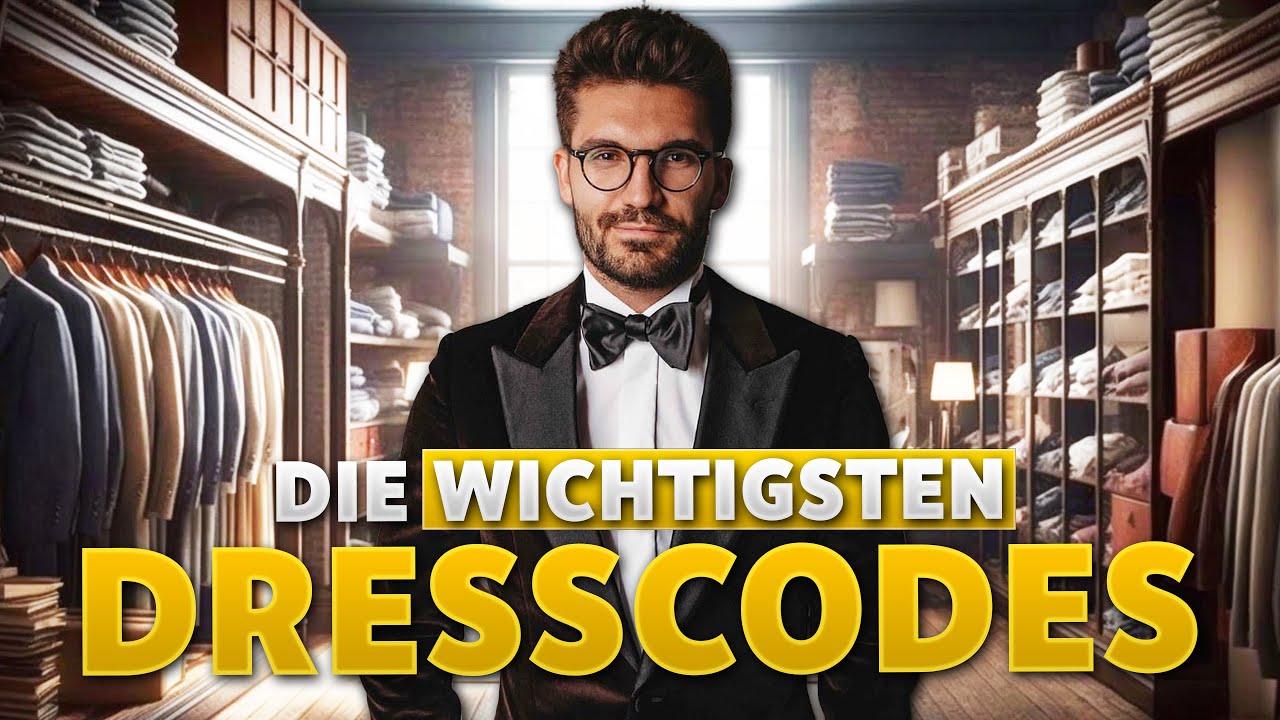 Die wichtigsten Dresscodes erkl&auml;rkt | Stylingtipps f&uuml;r M&auml;nner
