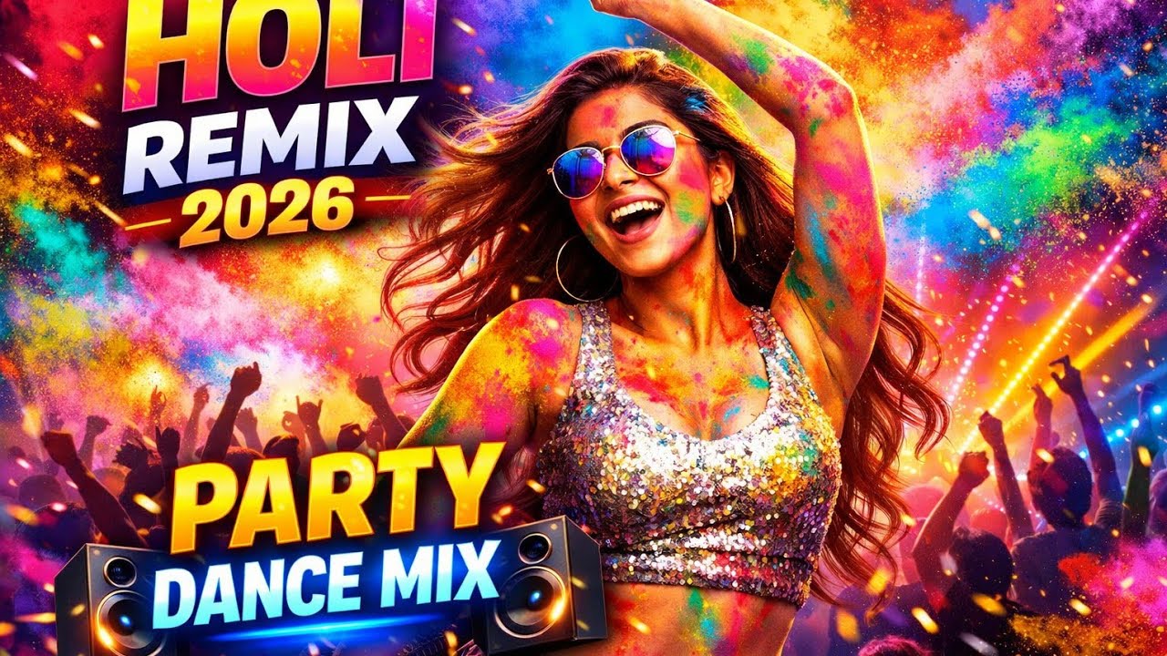 Holi Party Remix 2026 💥 Non Stop Dance Mix | Festival EDM Remix | Desi Color Vibes