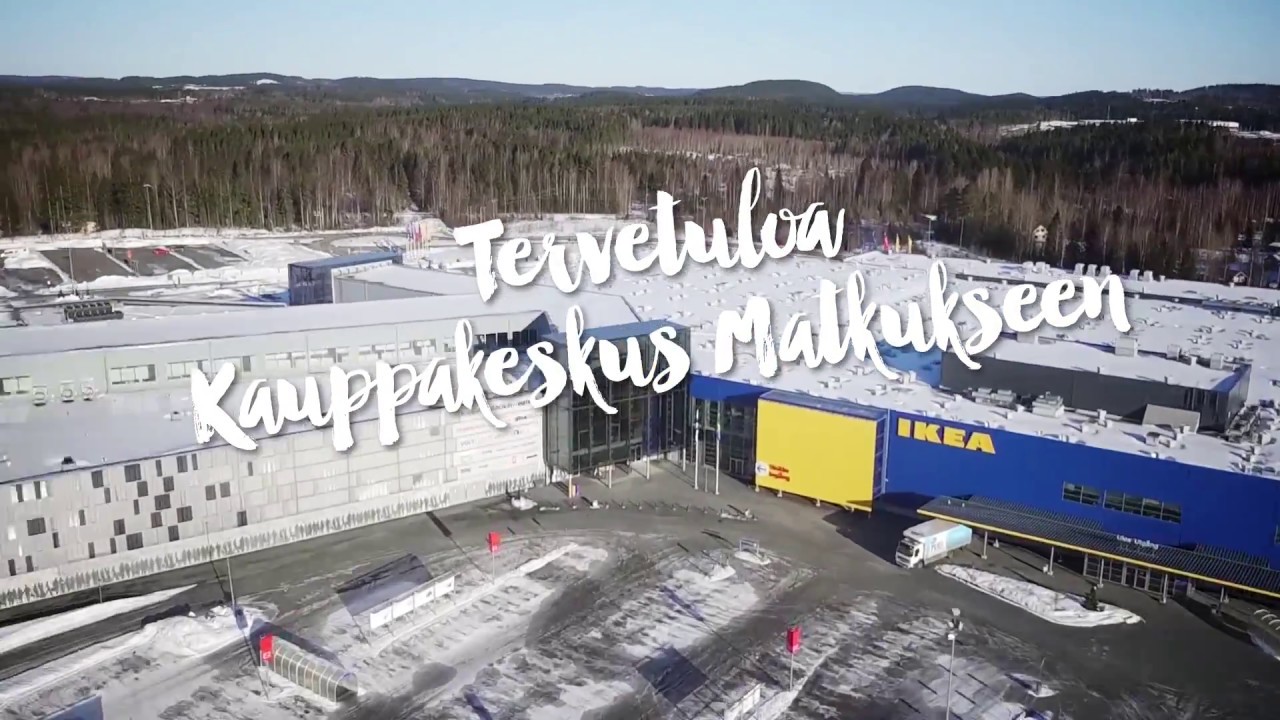 Matkus Shopping Center - Kiertokävely keväällä 2017