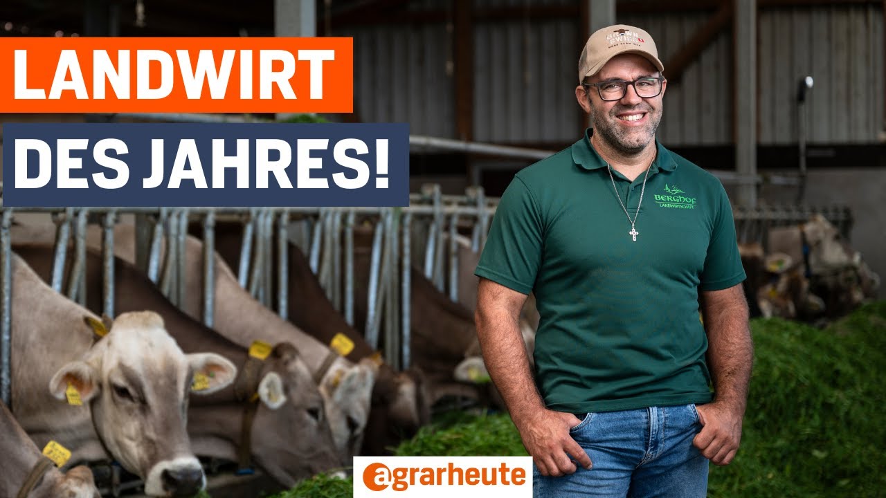 Ceres Award: Rinderhalter Tobias Babel ist Landwirt des Jahres 2024