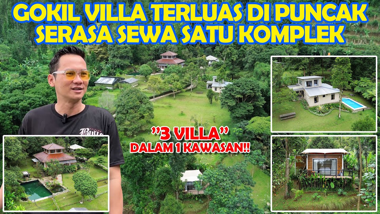 Rekomendasi Villa di Puncak Terdapat 3 Pilihan Villa I Villa Lingga