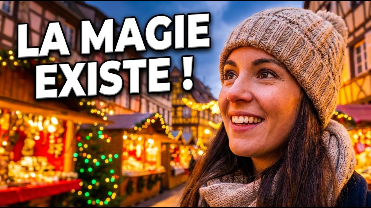 Balade féerique dans le plus beau marché de Noël !🎄KAYSERSBERG 🎅