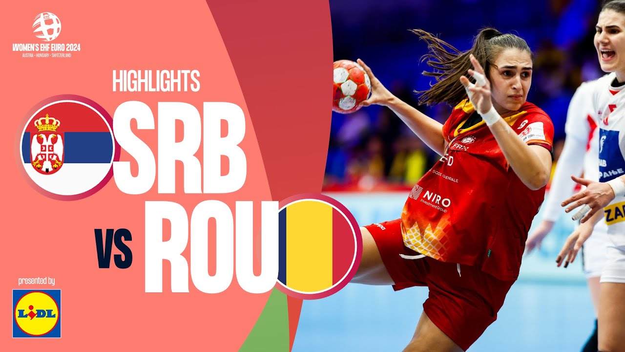 Serbia 🆚 Romania | Highlights | Women’s EHF EURO 2024