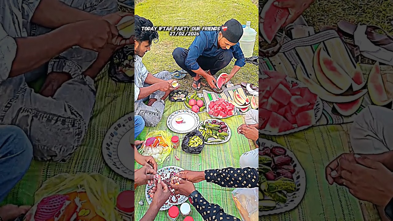 Today Iftar party our friends❤‍🩹#iftar #vlog #shorts #newtrend #trending #vairal