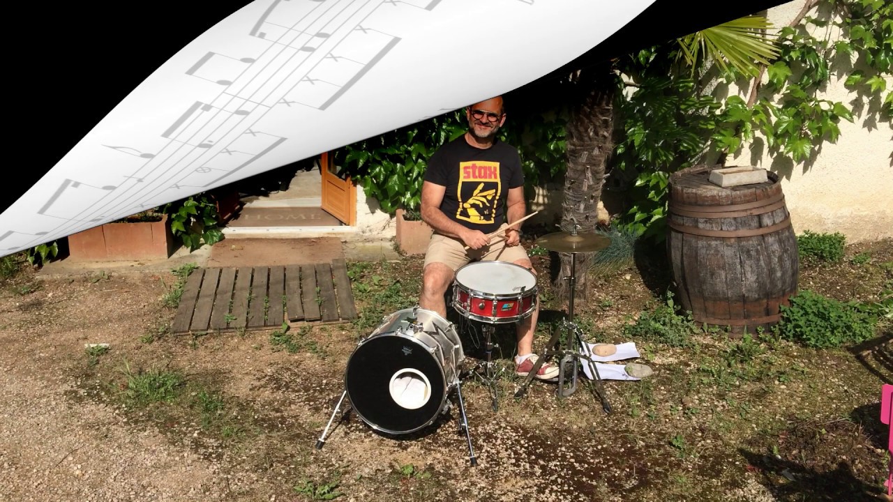 cours de batterie: rythmes syncopés