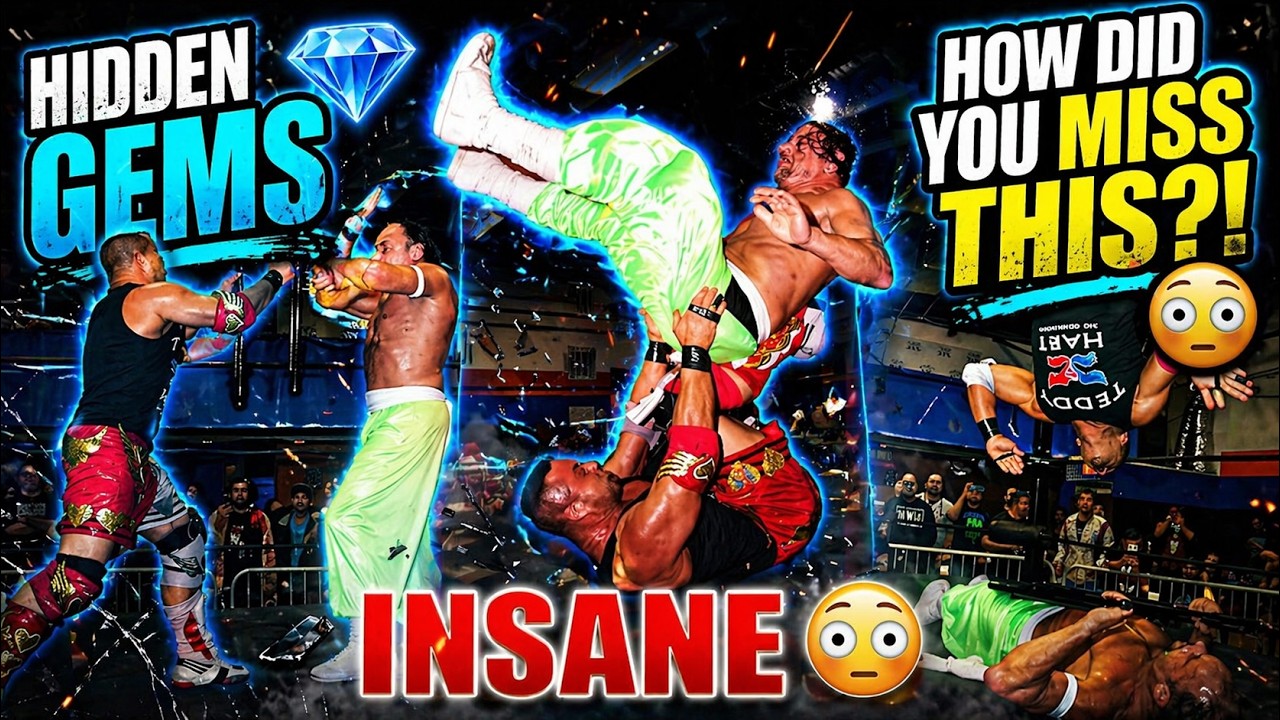 Teddy Hart vs Sabu w/ Super Genie - ICW Wrestling