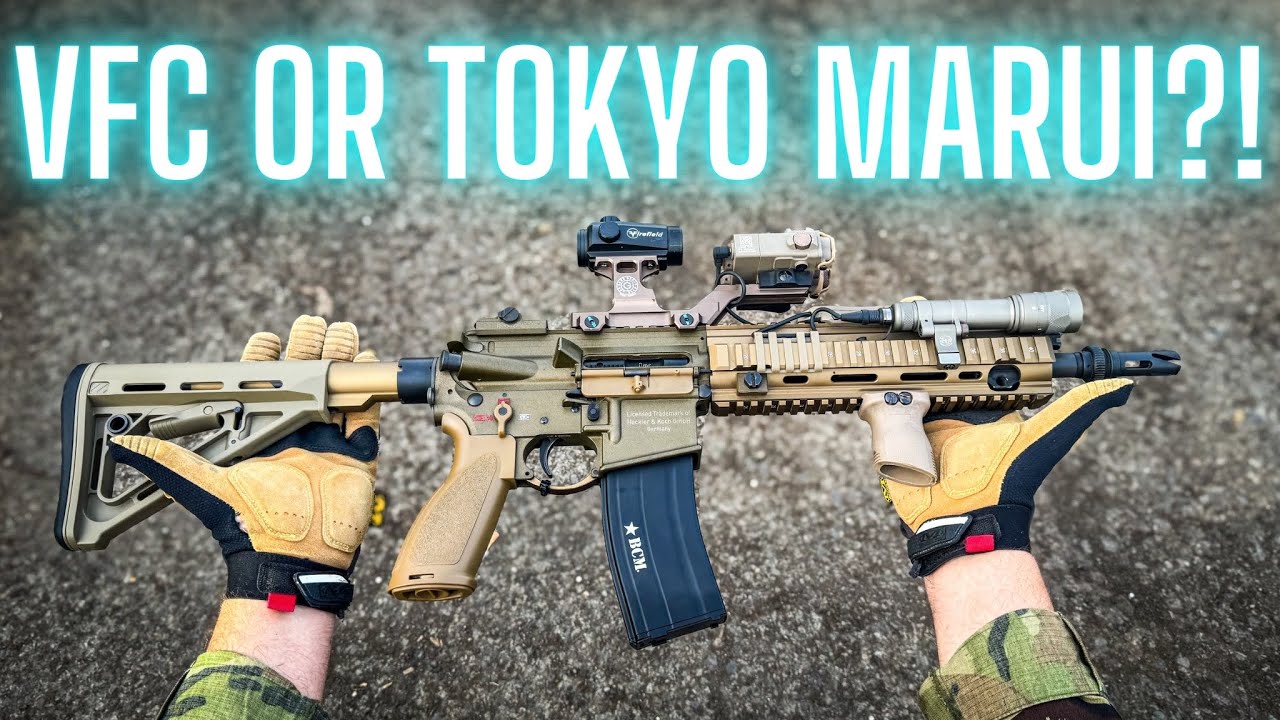 Обзор страйкбольного HK416 GBBR – VFC Umarex против Tokyo Marui | Протестировано ветераном британ...