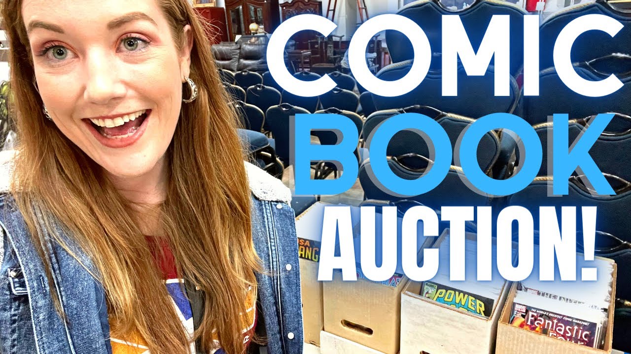 What Kind of Comic Books & Collectables Are at LIVE AUCTION!??